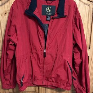 Aigle Red Jacket-Great Condition